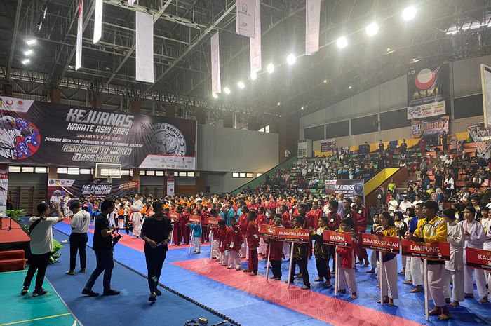  Pengurus Pusat Akademi Seni beladiri Karate Indonesia (PP ASKI) menggelar Kejuaraan Nasional ASKI ke VIII tahun 2024