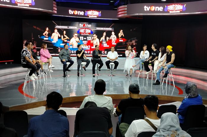 Konferensi Pers tvOne Fight Show Gembira Ria.