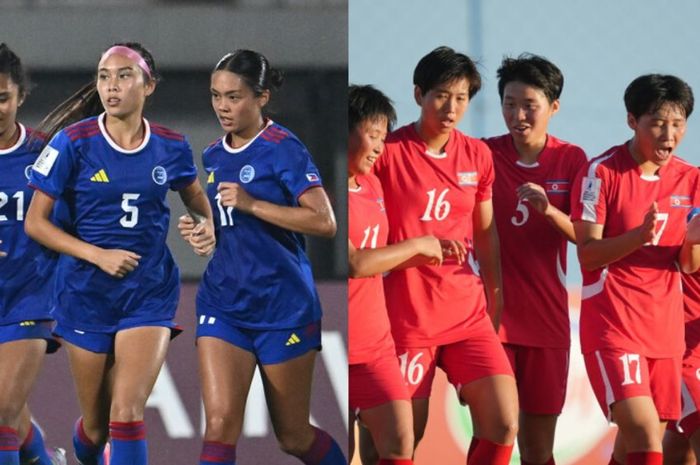 Filipina vs Korea Selatan pada laga kedua Grup A Piala Asia Wanita U-17 2024 di Bali United training center, Gianyar, Bali, Kamis (9/5/2024). 