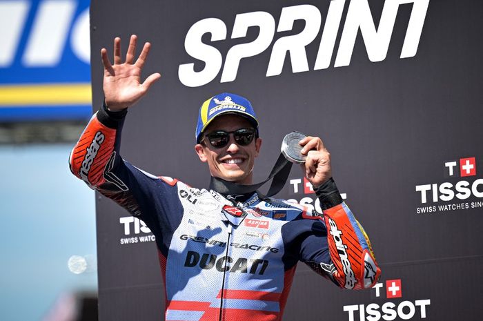 Pembalap Gresini, Marc Marquez,  melakukan comeback sempurna pada MotoGP Catalunya 2024