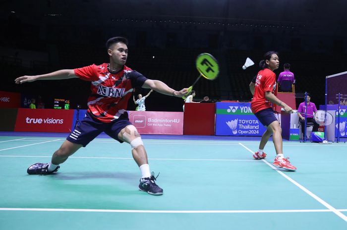 Ganda campuran Indonesia, Jafar Hidayatullah/Aisyah Salsabila Putri Pranata tampil apik pada babak kedua Thailand Open 2024