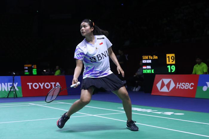 Tunggal putri Indonesia, Komang Ayu Cahya Dewi berhasil melaju ke perempat final Thailand Open 2024, Kamis (16/5/2024)