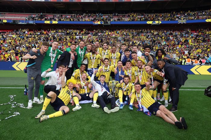 Oxford United berhasil promosi ke Divisi Championship.