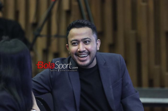 Anggota Komite Eksekutif (Exco) PSSI, Muhammad, saat hadir di Kawasan Jakarta, Senayan, Jakarta, Kamis (30/5/2024).