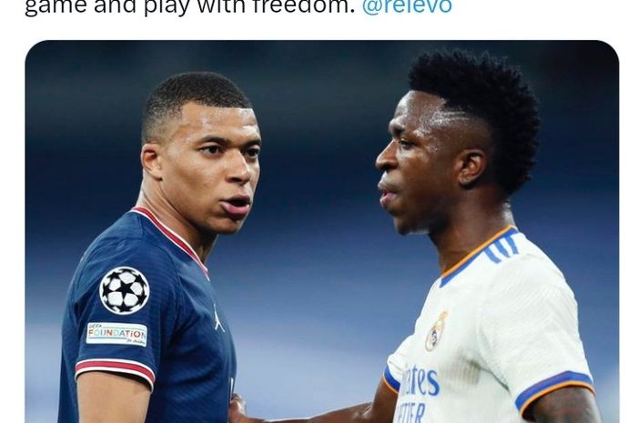 Dua bintang Real Madrid, Kylian Mbappe dan Vinicius Junior, akan dibagi tugas untuk menghindari konflik.