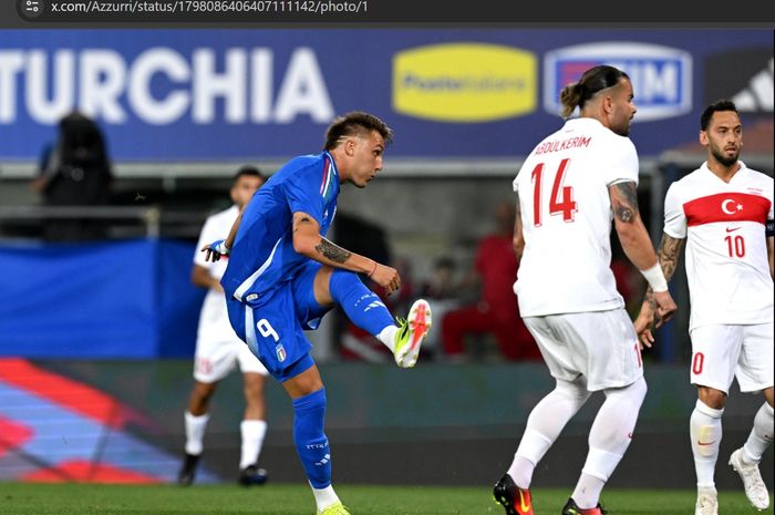 Timnas Italia menghadapi Timnas Turki pada laga uji coba yang berlangsung di Stadion Renato Dell'Ara, Selasa (4/6/2024) atau Rabu dini hari WIB.