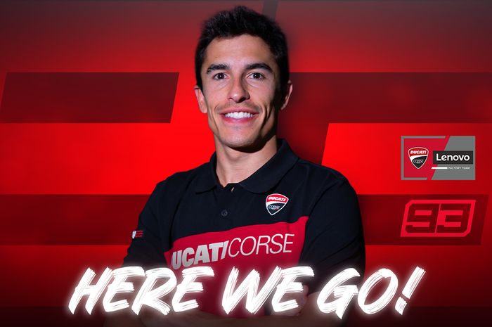 Marc Marquez resmi menjadi pembalap Ducati di MotoGP untuk musim 2025-2026.