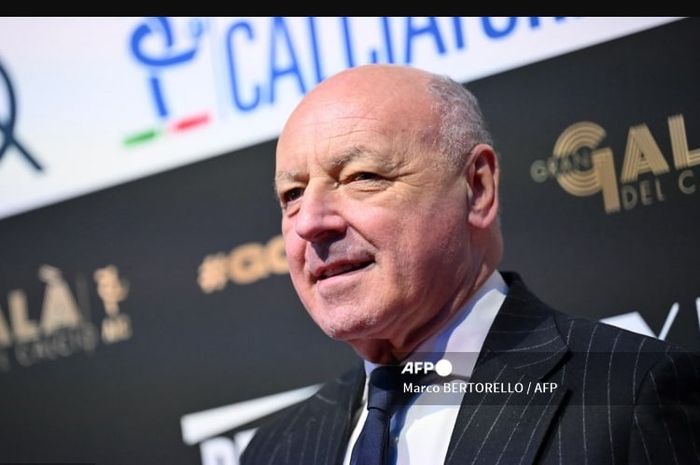 Giuseppe Marotta diangkat sebagai Presiden Inter Milan yang baru, Selasa (4/6/2024).