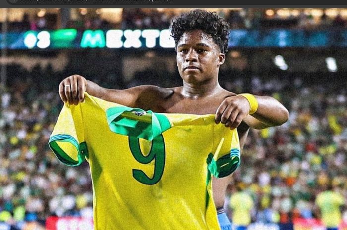 Pele Baru dari Timnas Brasil telah lahir dalam diri Endrick Felipe yang siap menggila di Copa America 2024.