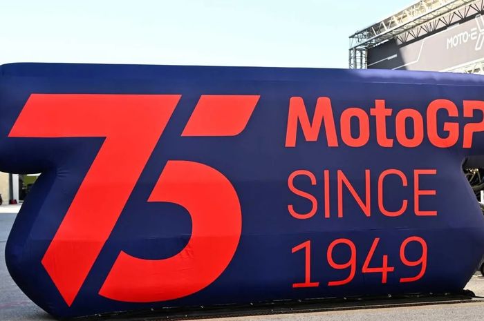 MotoGP merayakan ulang tahun yang ke-75 pada GP Inggris 2024.