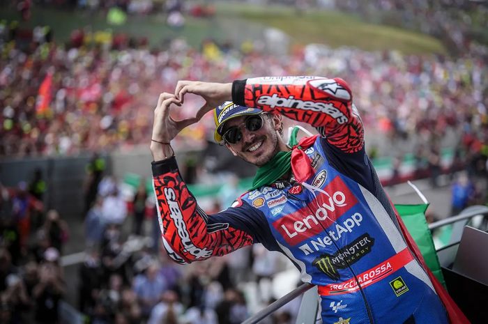 Kekuatan Francesco Bagnaia yang membuatnya juarai MotoGP dua kali dibeberkan eks pembalap Ducati, Andrea Dovizioso.