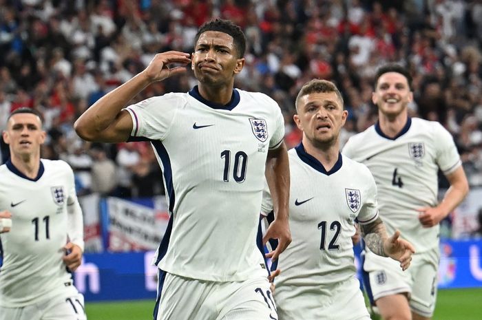 Timnas Inggris memburu gelar pertamanya di Piala Eropa saat menantang timnas Spanyol di final Euro 2024 di Berlin (14/7/2024).