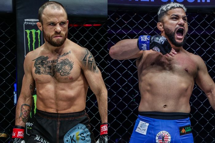 Jarred Brooks akan menghadapi Gustavo Balart dalam perebutan sabuk interim kelas jerami MMA di ONE Fight Night 24 (3/8/2024). 