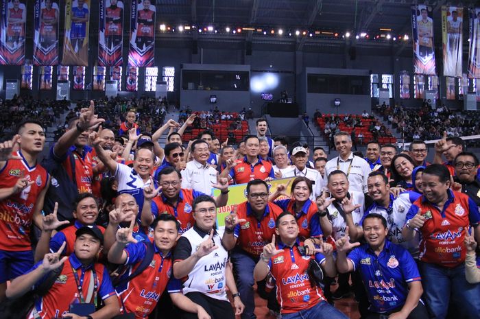 Jakarta LavAni Allo Bank menjadi juara putaran kedua setelah mengalahkan Jakarta Garuda Jaya pada pekan ketujuh di Pontianak, Kalimantan Barat, 22 Juni 2024.