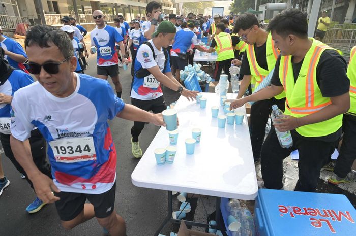 Para peserta Jakarta International Marathon 2024