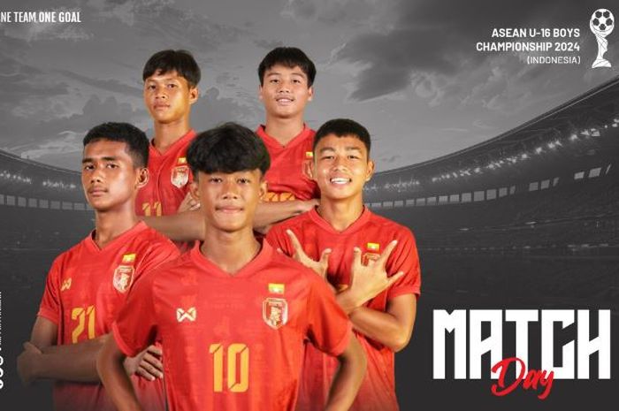 Timnas U-16 Myanmar.