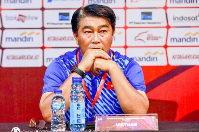 Pelatih Timnas U-16 Vietnam, Tran Minh Chien, bertekad membawa timnya ke final ASEAN Cup U-16 2024.