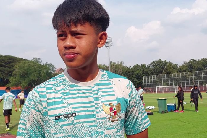 Fabio Azka pemain timnas U-16 Indonesia.