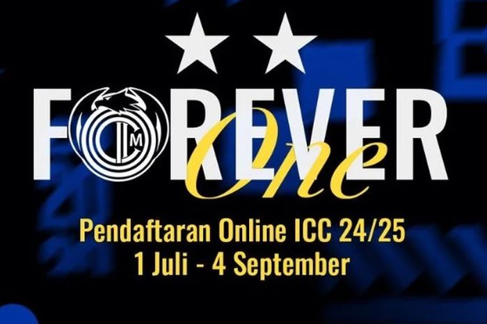 Klub penggemar Inter Milan di Indonesia, Inter Club Indonesia, membuka pendaftaran anggota baru menjelang musim 2024-2025.