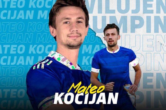 Pemain anyar Persib Bandung Mateo Kocijan.