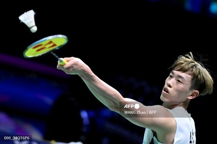 Saingan seimbang Anthony Sinisuka Ginting, Lin Chun-Yi tunduk dari non unggulan pada babak 32 besar Canada Open 2024.