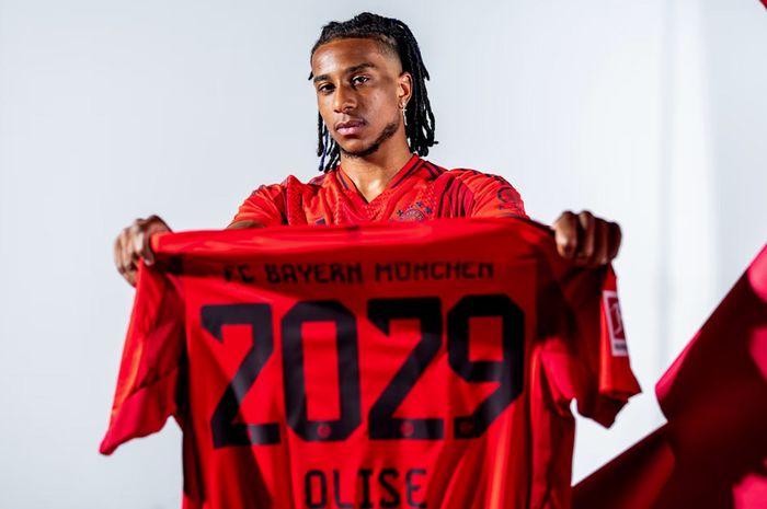 Michael Olise, resmi dibeli Bayern Muenchen dari Crystal Palace pada Minggu (7/7/2024).