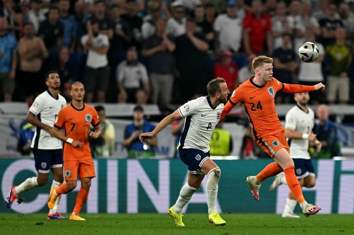 Belanda dan Inggris bertemu pada babak semifinal EURO 2024 di Stadion Signal Iduna Park, Rabu (10/7/2024).