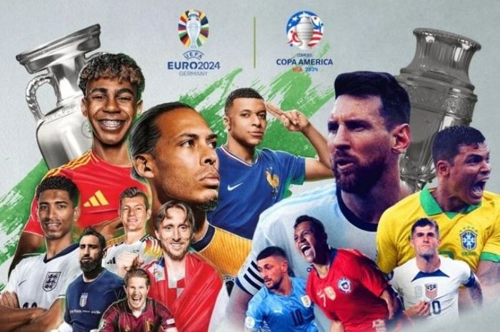 Perbandingan Euro 2024 dan Copa America 2024