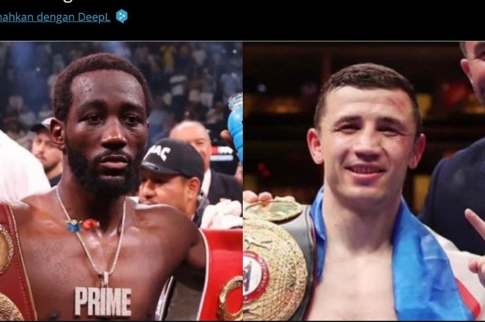 Prediksi soal duel tinju Terence Crawford melawan Israil Madrimov dibuat oleh promotor, Eddie Hearn.