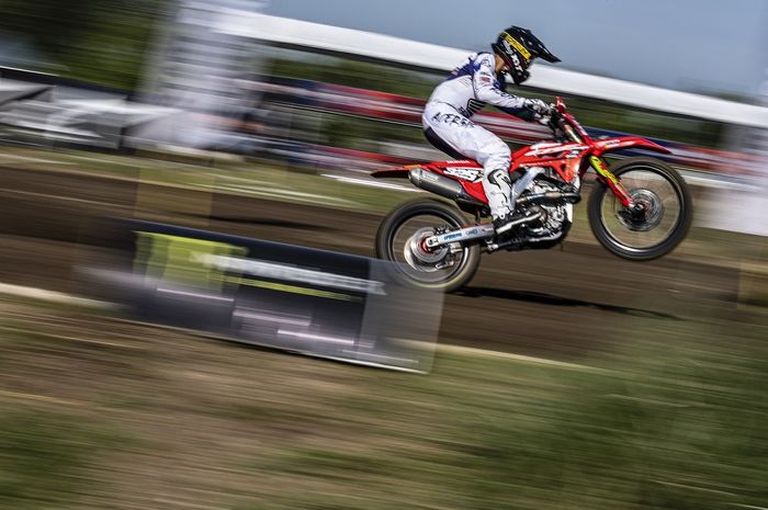  Delvintor Alfarizi, siap tampil maksimal dalam lanjutan FIM Motocross World Championship (MXGP) 2024 di Sirkuit Loket, Republik Ceko, 20-21 Juli 2024.