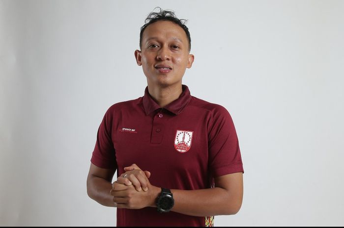 Pelatih fisik Persis Solo, Yogie Nugraha.