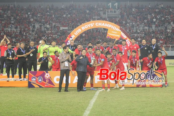 Timnas U-19 Indonesia juara ASEAN Cup U-19 2024