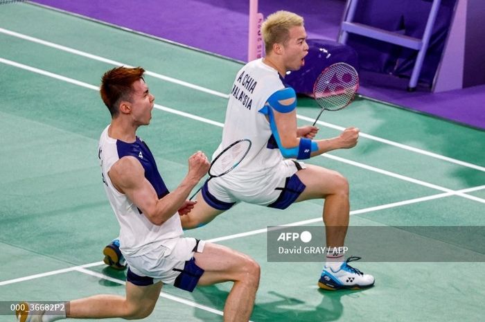 Ganda putra Malaysia, Aaron Chia/Soh Wooi Yik menaklukkan wakil tuan rumah pada babak perempat final Korea Masters 2024.