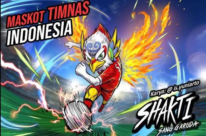 Timnas Indonesia akan menggunakan maskot baru bernama Shakti yang akan digunakan saat lawan Australia September 2024 mendatang.