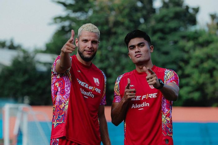 Duet baru striker Persis Solo untuk musim 2024-2025, Karim Rossi dan Ramadhan Sananta