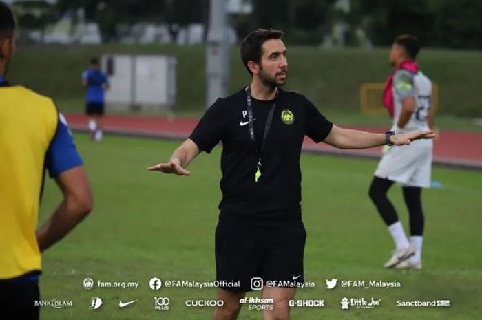 Pelatih Timnas Malaysia, Pau Marti Vicente.