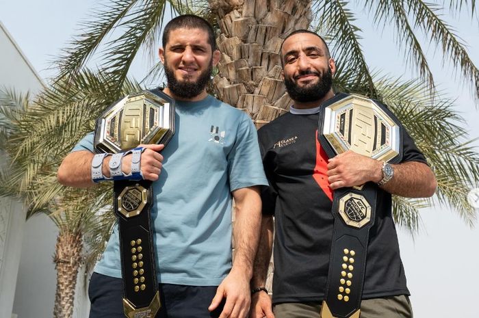 Dengan sabuk juara kelas welter UFC kini dipegang Belal Muhammad, Islam Makhachev mengurungkan niatnya untuk naik ke divisi tersebut.