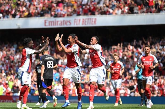 Arsenal menutup rangkaian pramusim dengan kemenangan atas Lyon.