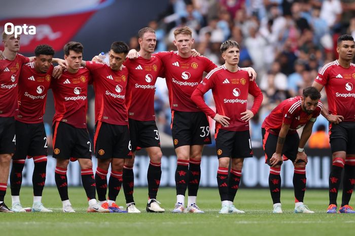 Erik ten Hag mengambil sisi positif dari kekalahan Manchester United di Community Shield.