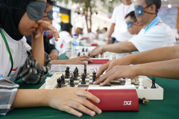 Kejuaraan Catur Internasional FIDE-Rated National Paralympic Committee (NPC) DKI Jakarta yang diselenggarakan di Cipinang, Jakarta, 9-11 Agustus 2024.