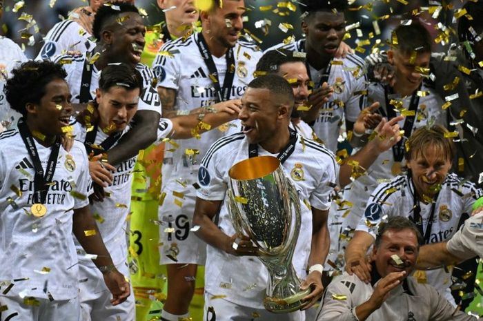 Berhasil menjuarai Piala Super Eropa 2024, Real Madrid langsung disiram oleh tiga rekor anyar yang berharga.