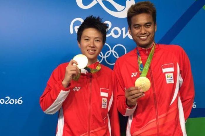 Tontowi Ahmad/Liliyana Natsir meraih medali emas ganda campuran bulu tangkis Olimpiade 2016 tepat pada tanggal perayaan HUT Republik Indonesia Ke-71, 17 Agustus 2016.