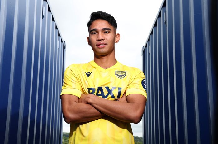 Pemain Timnas Indonesia Marselino Ferdinan akhirnya resmi bergabung dengan Oxford United.