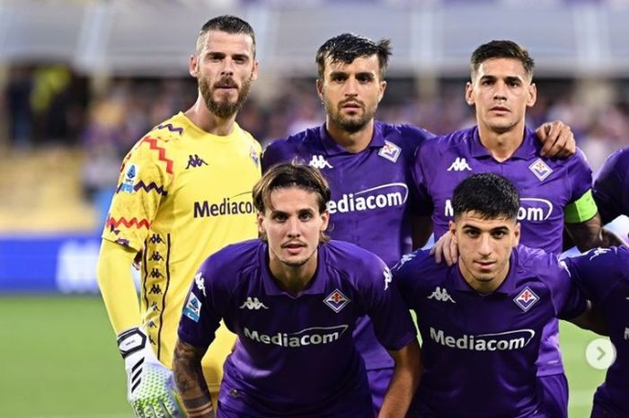 David de Gea menemukan lagi performa terbaiknya di Fiorentina setelah menganggur sepanjang musim lalu.