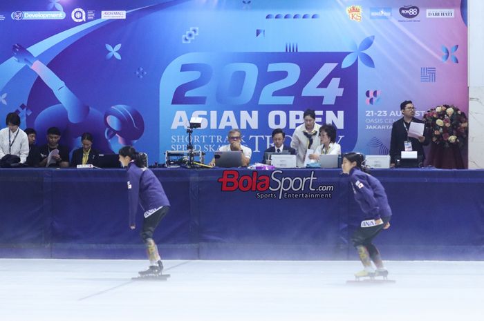 Asian Open Short Track Speed Skating Thropy 2024 di Jakarta Garden City pada 21 Agustus 2024 hingga 23 Agustus 2024.