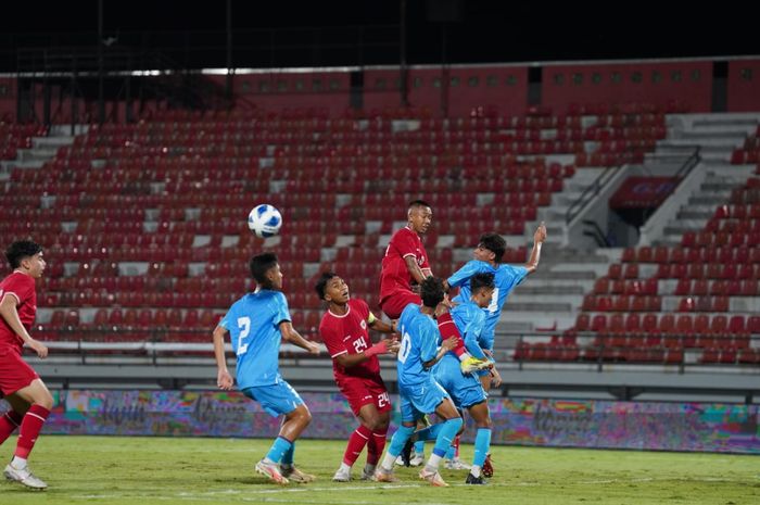 Timnas U-17 Indonesia Vs India U-17.