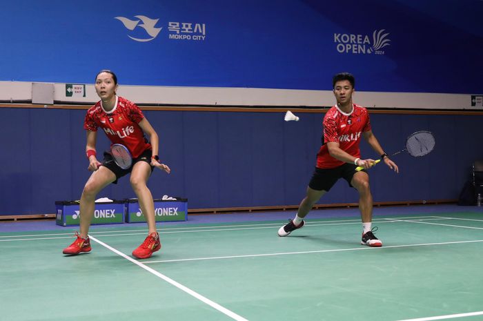 Ganda campuran Indonesia, Dejan Ferdinansyah/Gloria Emanuelle Widjaja kandas pada babak pertama Korea Open 2024, Rabu (28/8/2024)