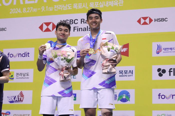 Pasangan ganda putra Indonesia, Leo Rolly Carnando/Bagas Maulana, mengalami peningkatan peringkat dunia BWF yang tajam