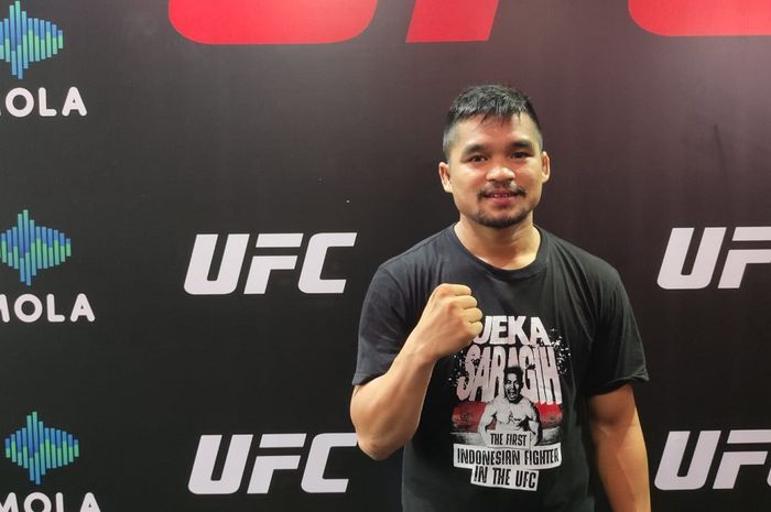 Jeka Saragih, sudah membangun 4 tempat latihan MMA di kampung halamannya.