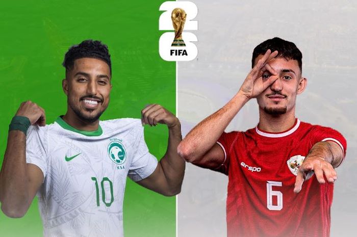 Timnas Indonesia akan menantang Timnas Arab Saudi pada laga pembuka Grup C putaran ketiga Kualifikasi Piala Dunia 2026 zona Asia.